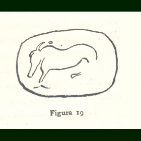 O cuadrúpedo de Lámbrica, un debuxo de Cuevillas
